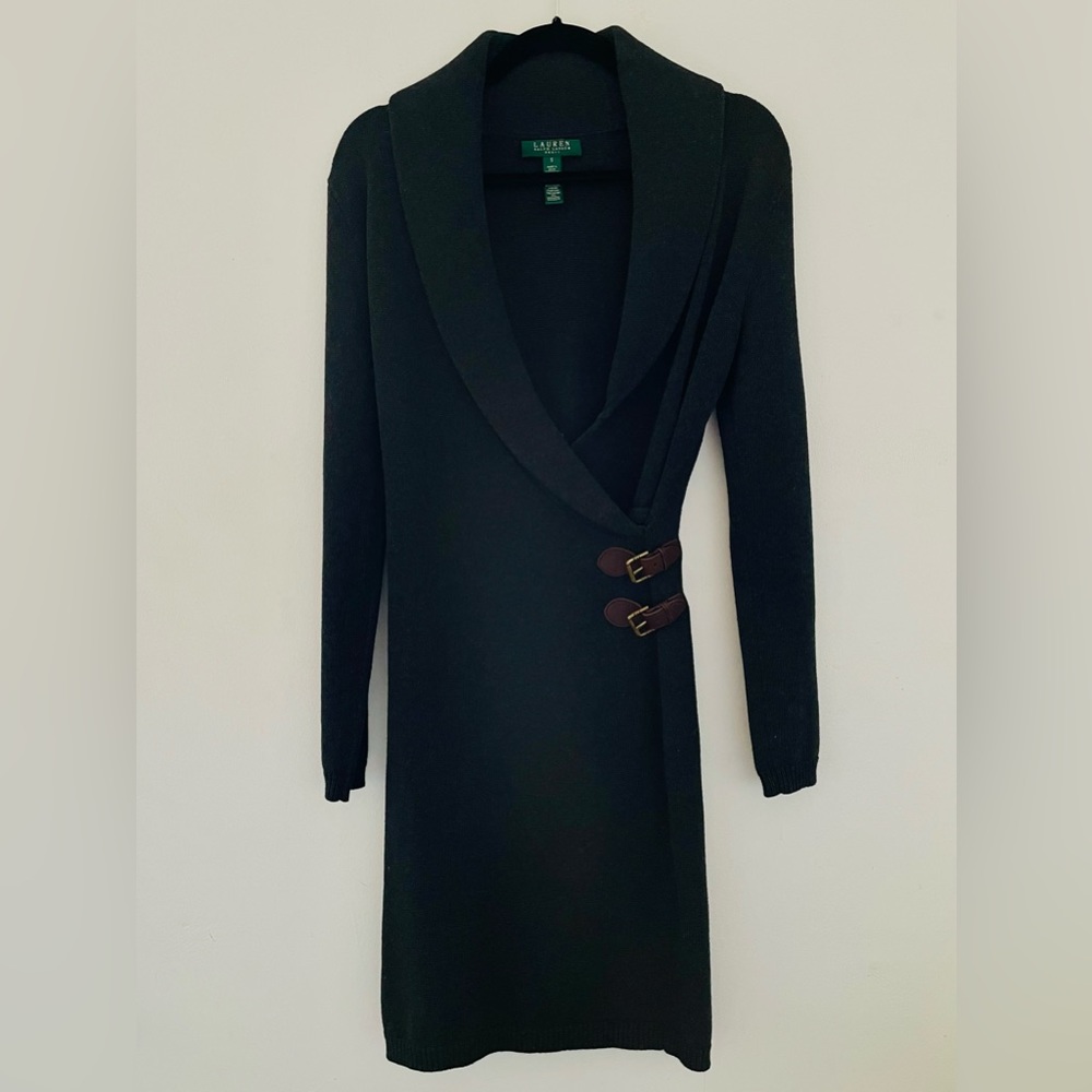Ralph Lauren Gray Knit Dress